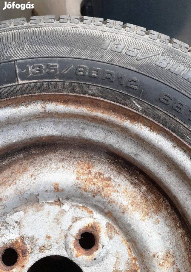 Utánfutó kerekek 135/80 R12