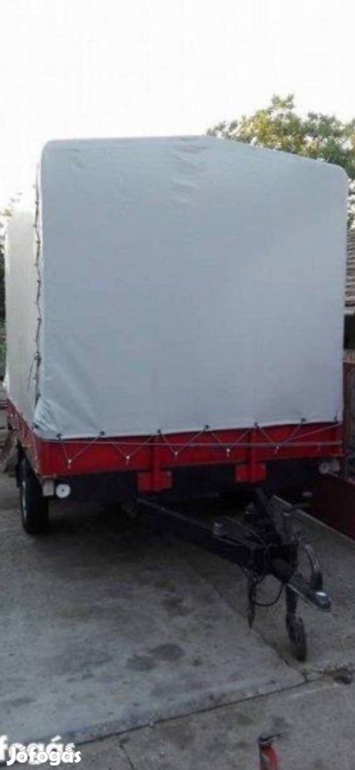 Utánfutó ponyva tartóval eladó