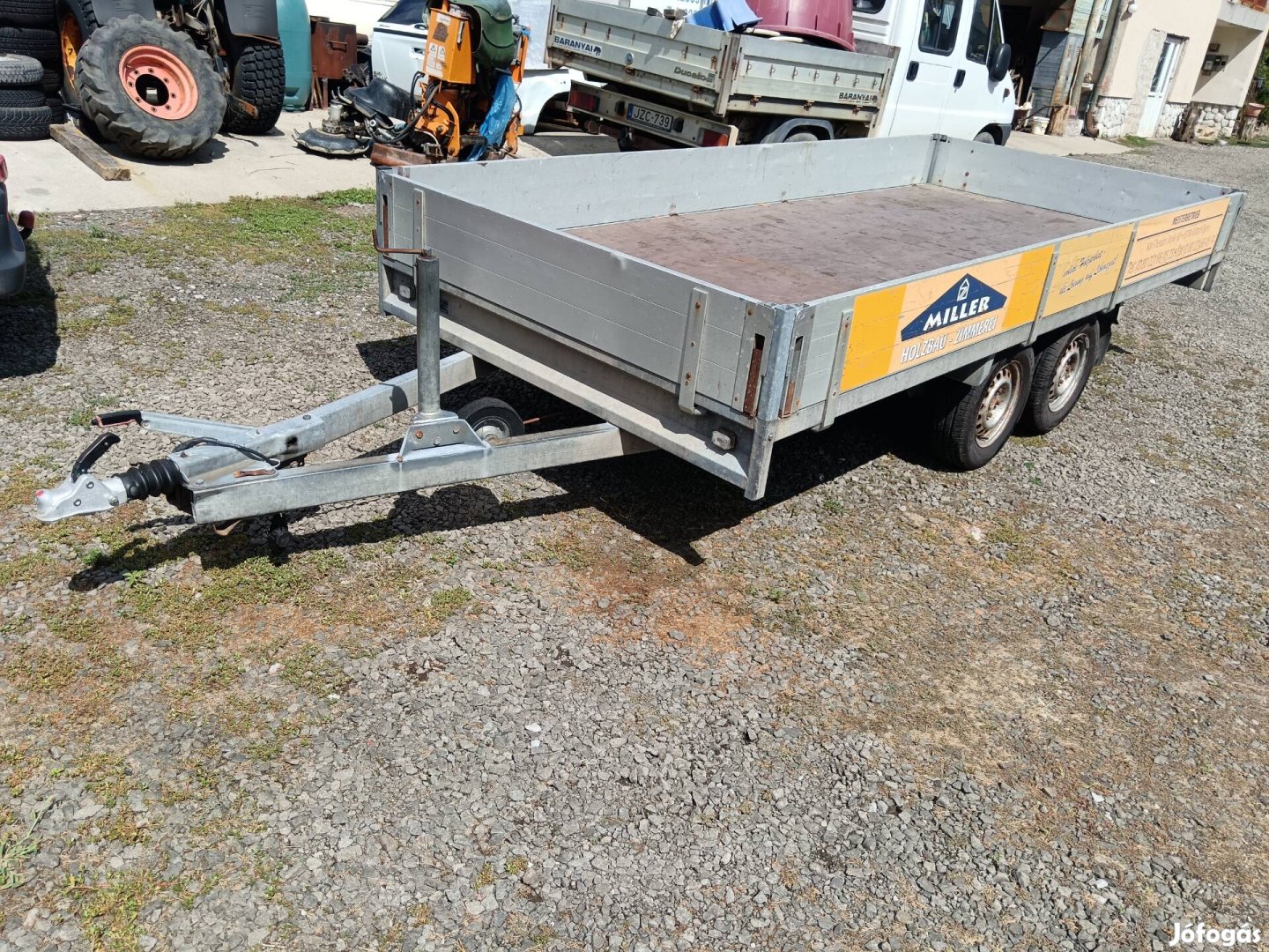 Utánfutó tréler 2t. eladó! 
