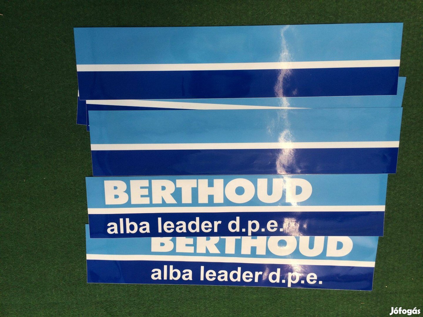 Utángyártott Berthoud Alba Leader matricakészlet