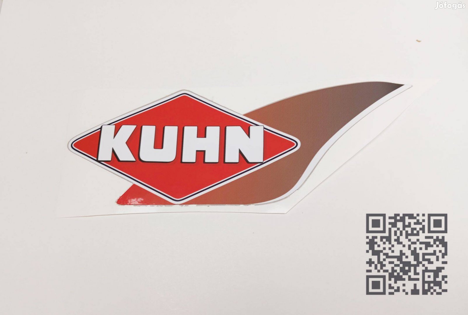 Utángyártott Kuhn matrica ( 31 x 12 cm) (levonó)