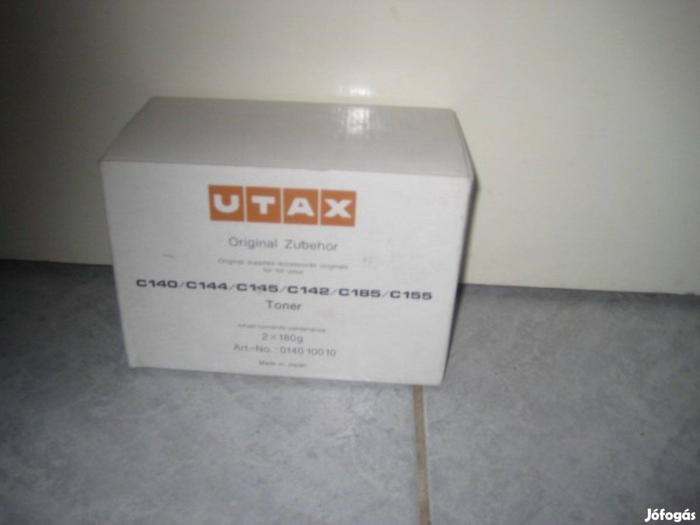 Utax C140/C144/C145/C142/C185/C155 fekete toner