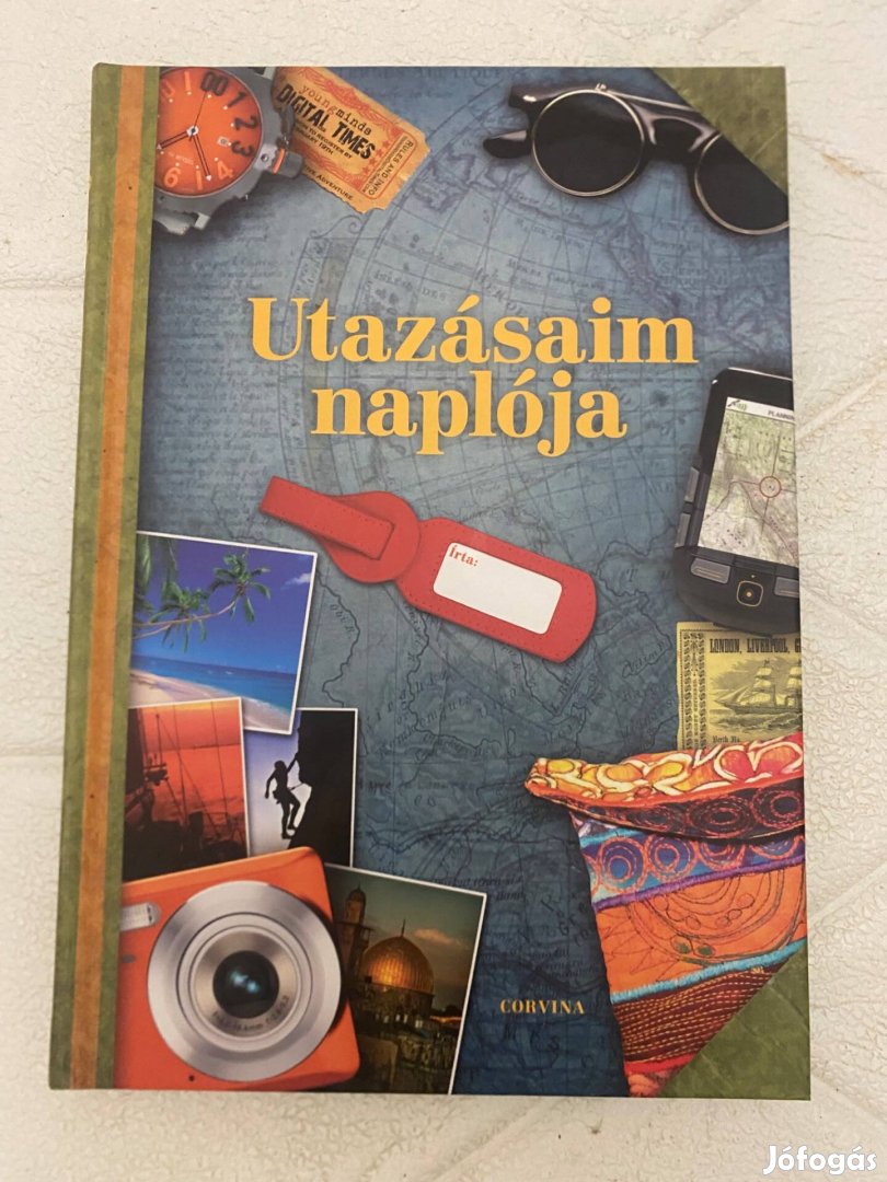 Utazásaim naplója - kitölthető napló