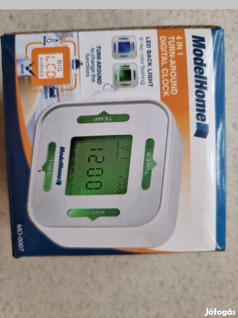Utazó Ébresztőóra 4 az 1-ben Hőmérő Timer is