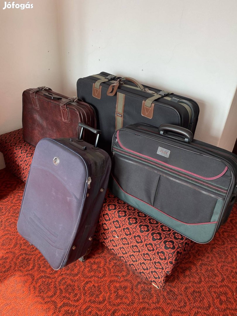 Utazó bőrönd kerekes bőrönd