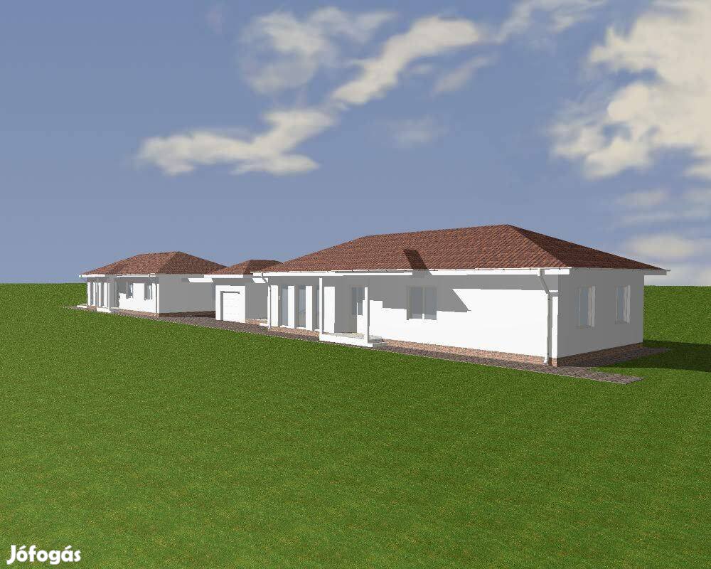 Utcafronti, igényesen kialakított ikerházrész Nyíregyházán