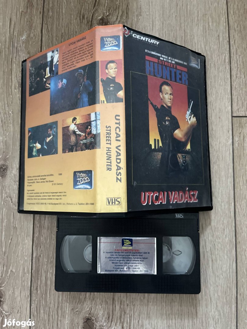 Utcai vadász vhs 