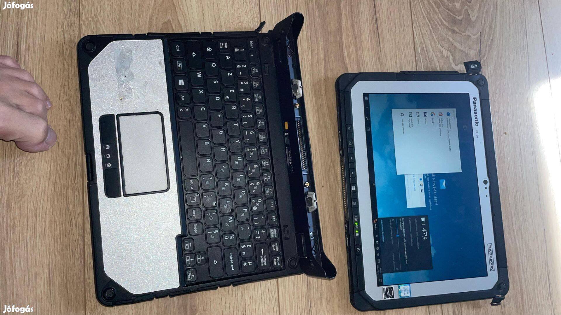 Ütésálló tablet- levehető kijelzővel- Panasonic Toughbook CF-20