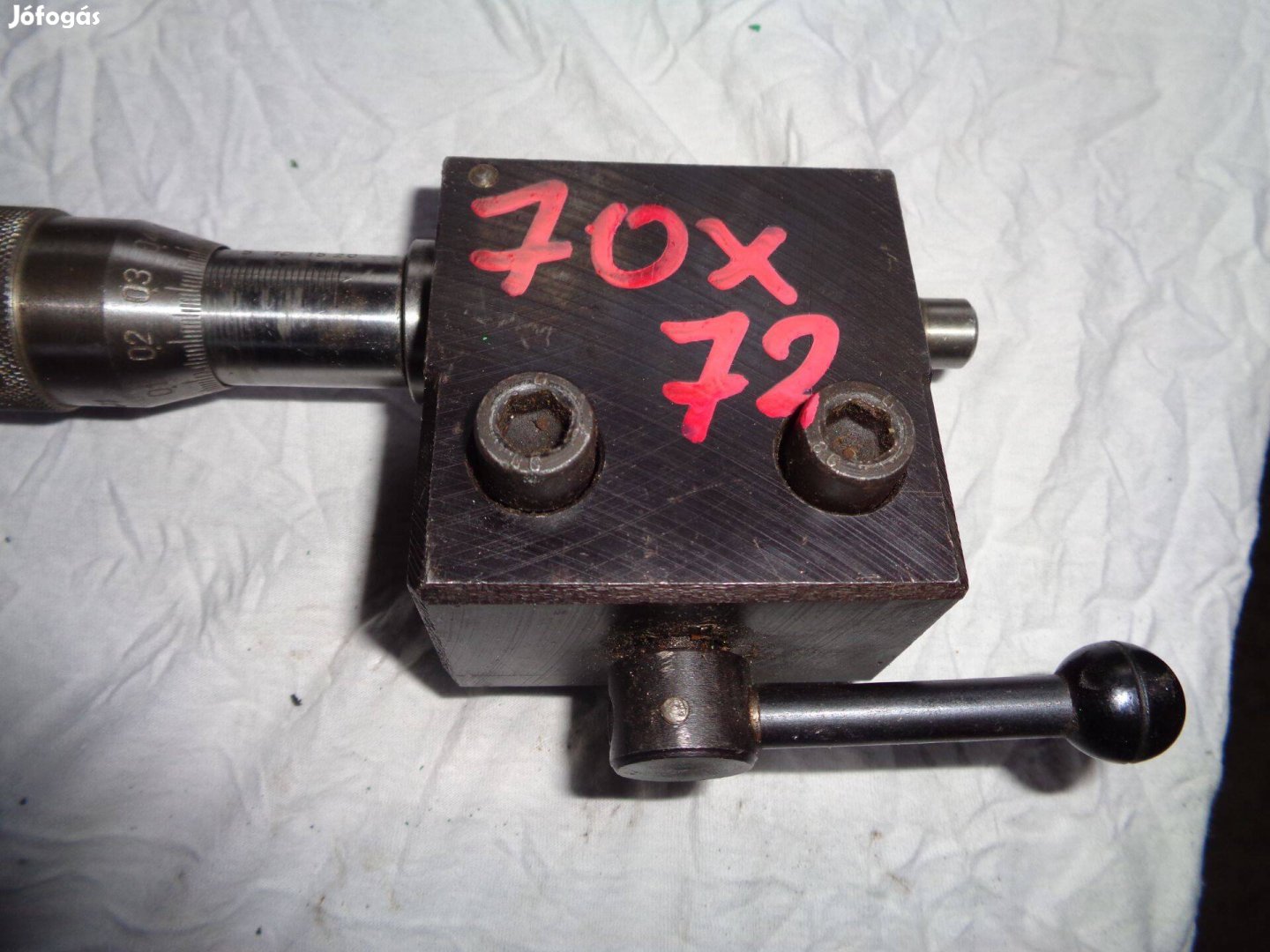 Ütköző síkköszörű eszterga gyári nóniuszos állítható gép