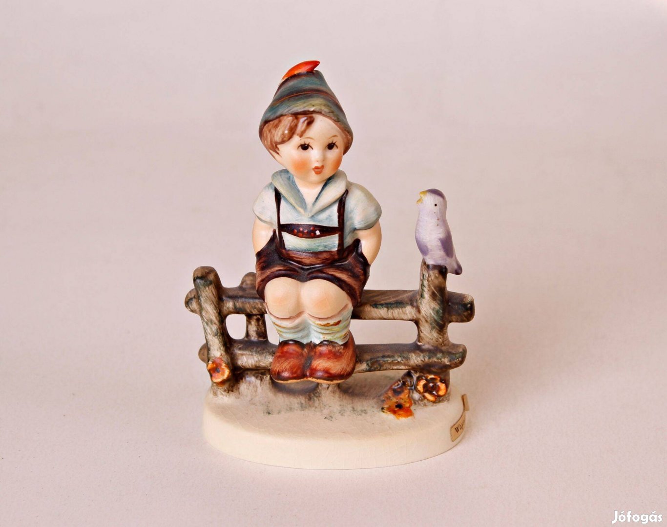 Útmenti harmónia (Wayside harmony) - 10 cm-es Hummel / Goebel porcelán