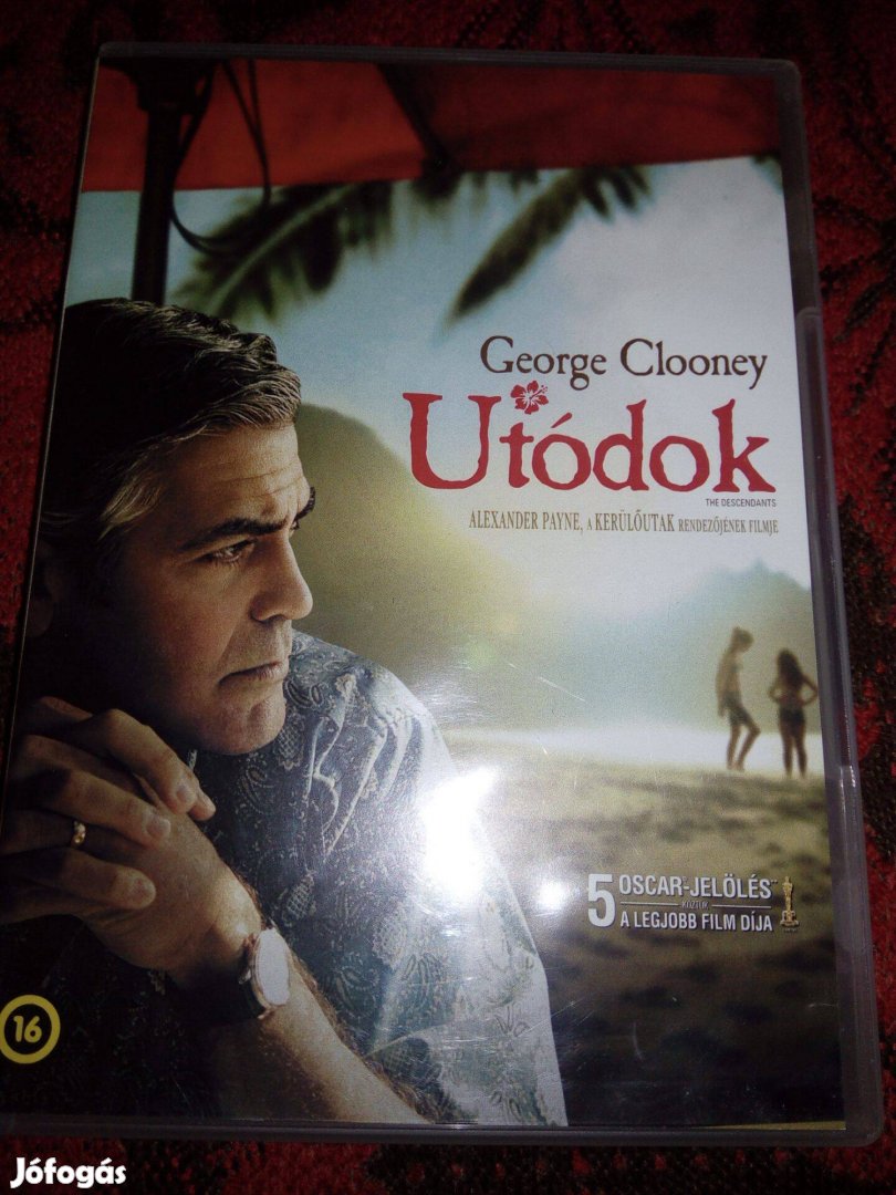 Utódok dvd eladó (George Clooney, Shailene Woodley)!