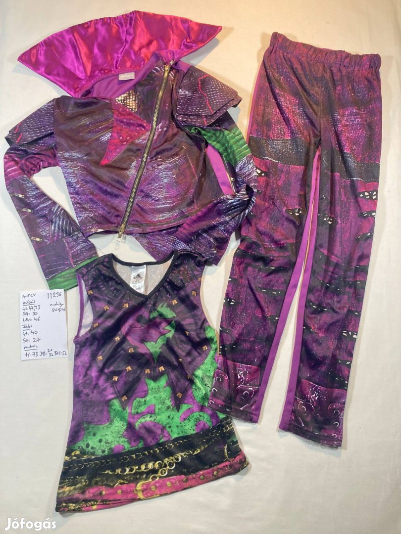 Utódok jelmez 7-8 év M236