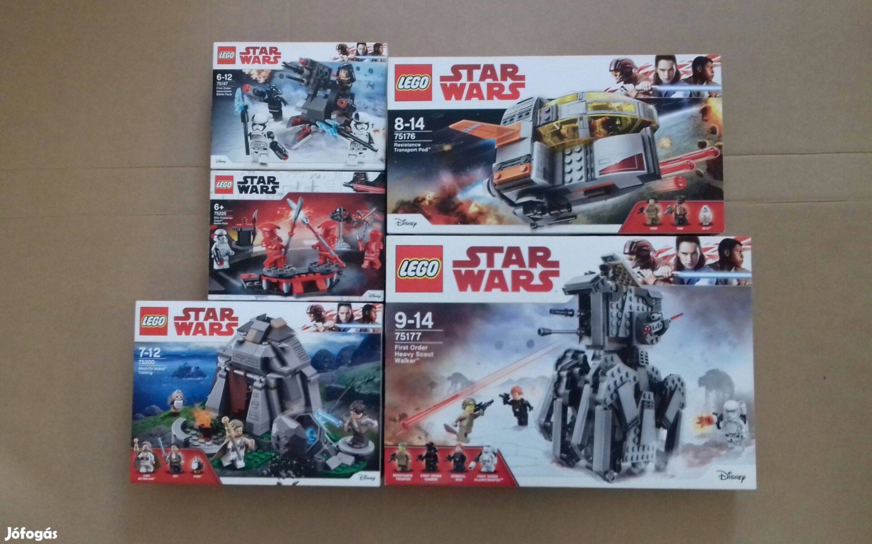 Utolsó Jedik Star Wars LEGO 75176 75177 75197 75200 75225 Fox.azárba