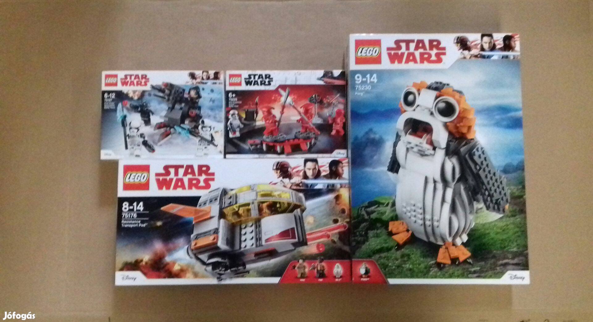Utolsó Jedik bontatlan Star Wars LEGO 75176 75197 75225 75230 Fox.árba