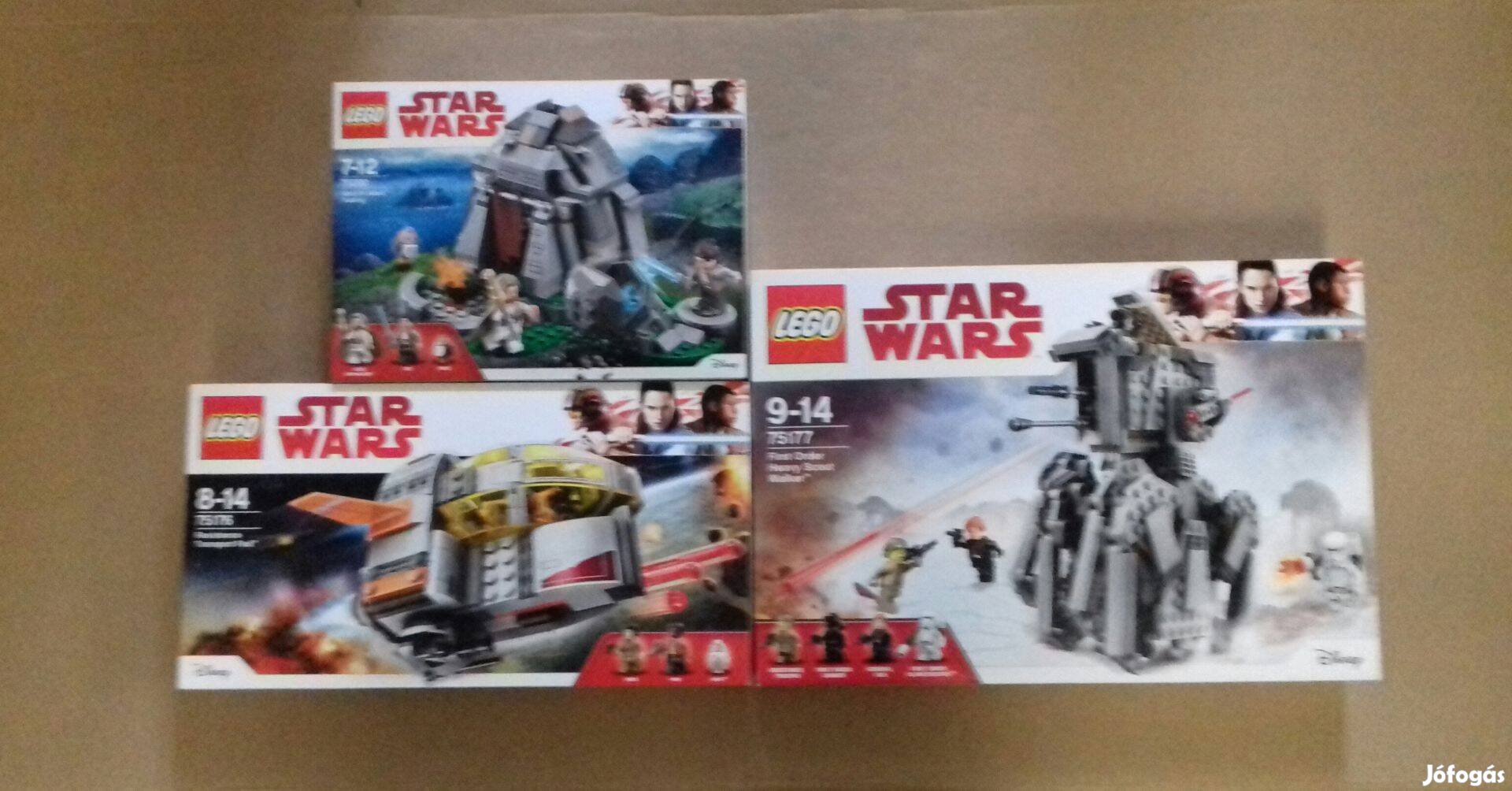 Utolsó Jedik bontatlan Star Wars LEGO 75176 + 75177 +75200 Fox.az árba