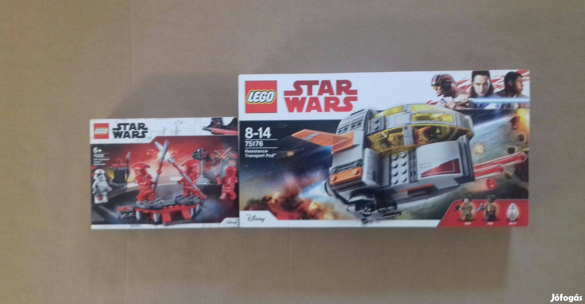 Utolsó Jedik bontatlan Star Wars LEGO 75176 + 75225 Elit testőr Fox.ár