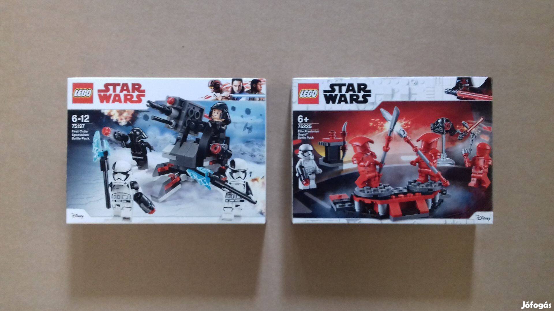 Utolsó Jedik bontatlan Star Wars LEGO 75197 Specialisták + 75225 utánv