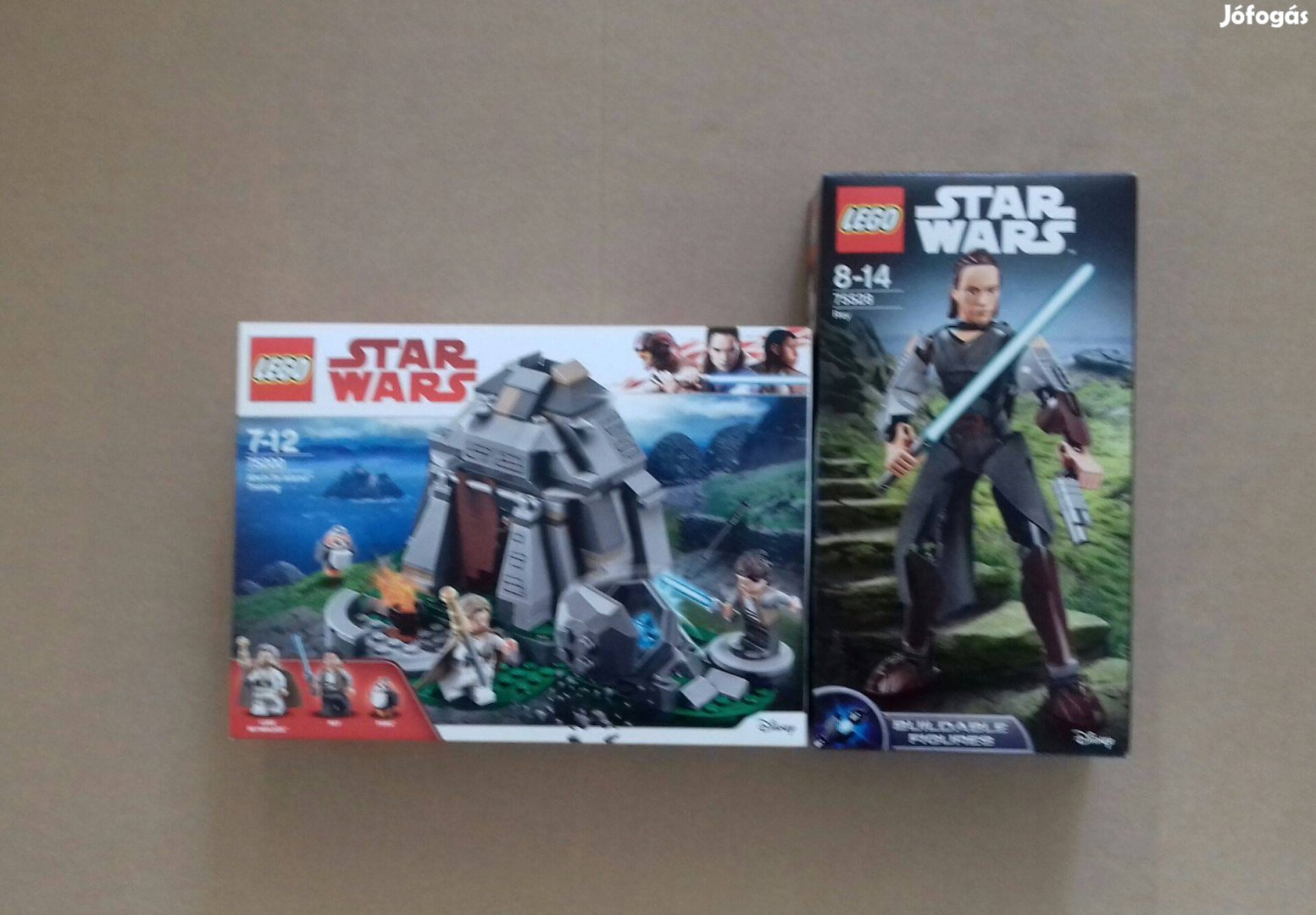 Utolsó Jedik bontatlan Star Wars LEGO 75200 Sziget tréning + 75528 Utá