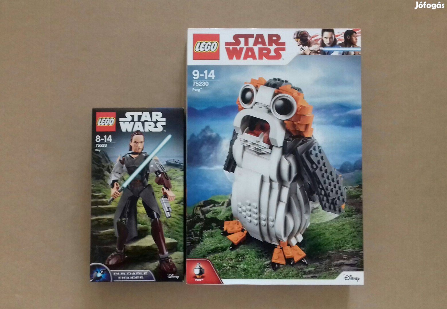 Utolsó Jedik bontatlan Star Wars LEGO 75528 Rey + 75230 Porg Fox.árban