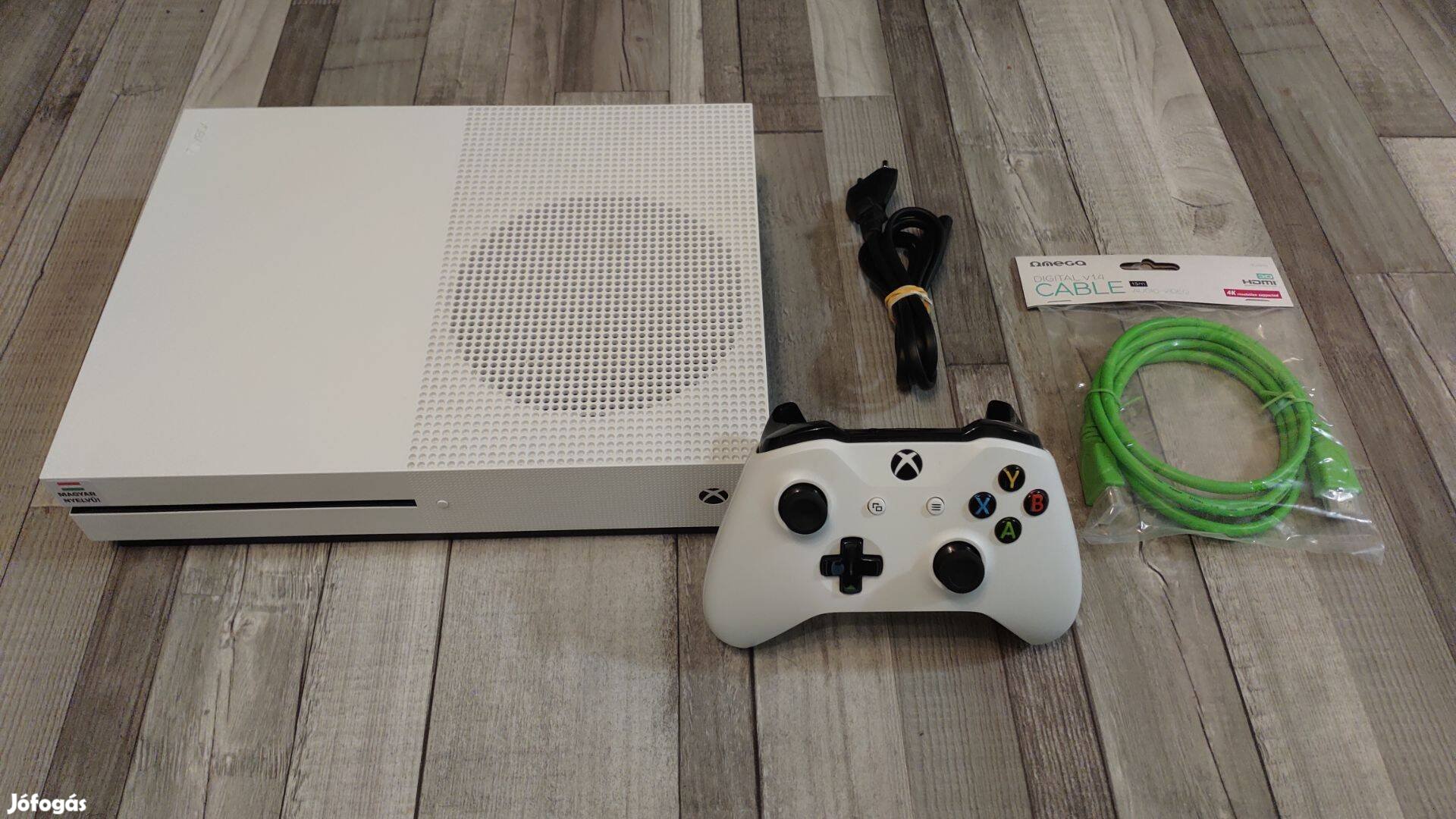 Utolsó Lehetőség! Magyar Menüs Xbox One S 1Tb Konzol +Ajándék Játék!