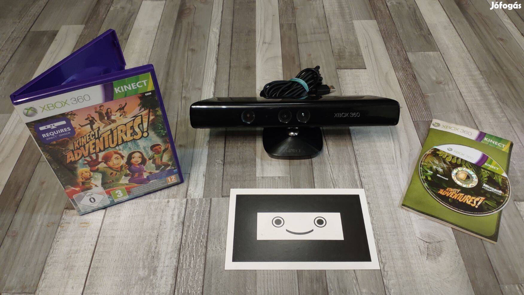 Utolsó Lehetőség! Xbox 360 : Kinect Kamera Szenzor + Kinect Adventures