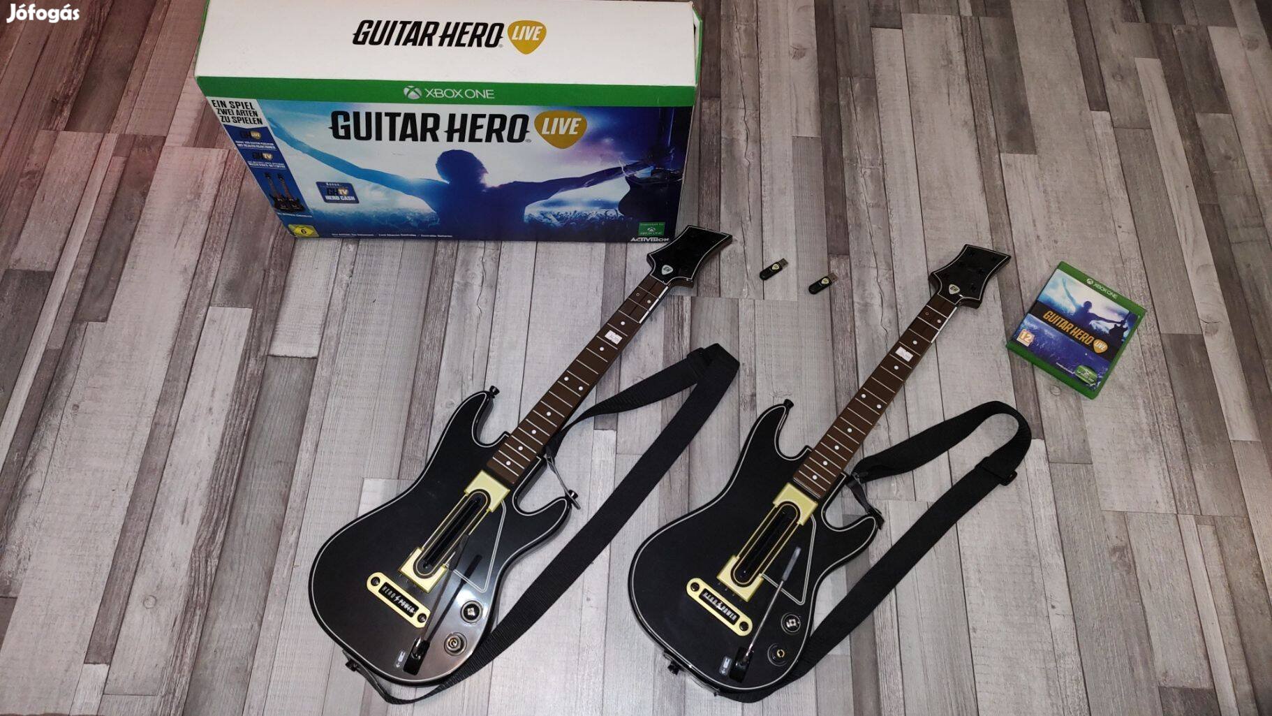 Utolsó Lehetőség! Xbox One / S / X - Series X : 2db Gitár + Játék !