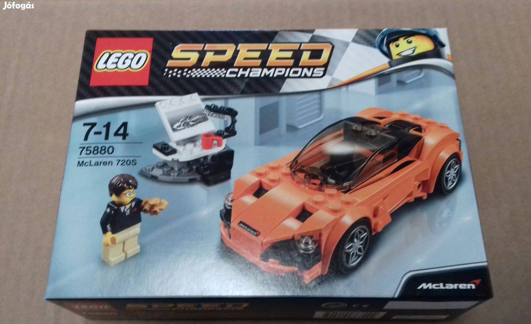 Utolsó db! Bontatlan LEGO Speed Champions 75880 Mclaren 720S utánvét G