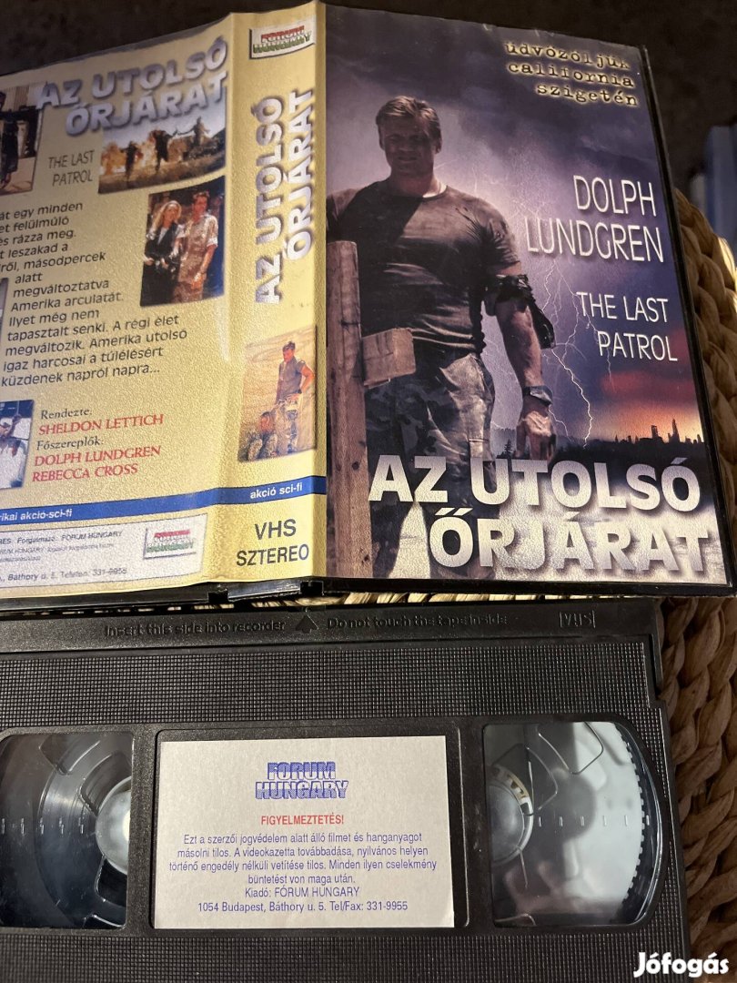 Utolsó őrjárat vhs