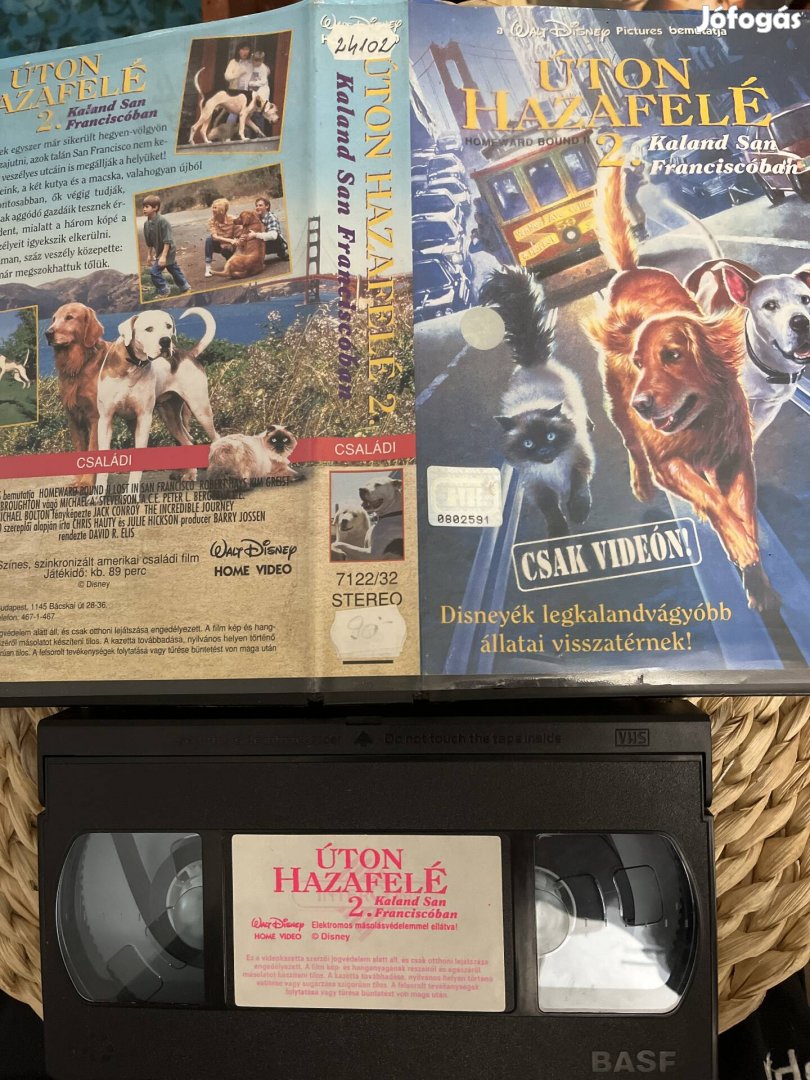 Úton hazafelé vhs