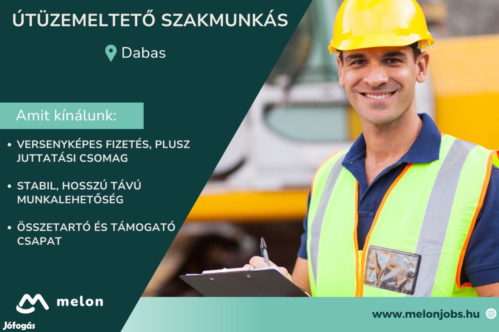 Útüzemeltető szakmunkás