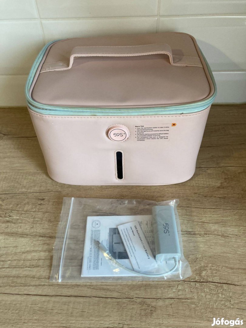 Uvc LED sterilizáló táska, cumisüveg sterilizáló