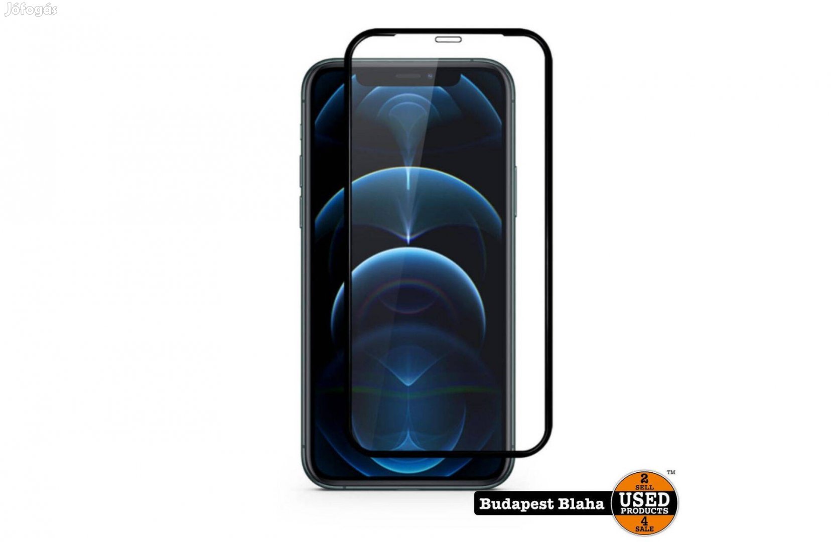 Üveg Képernyővédő Fólia 2.5 Teljes Glue Cellara Iphone 12-Hez Pro Max
