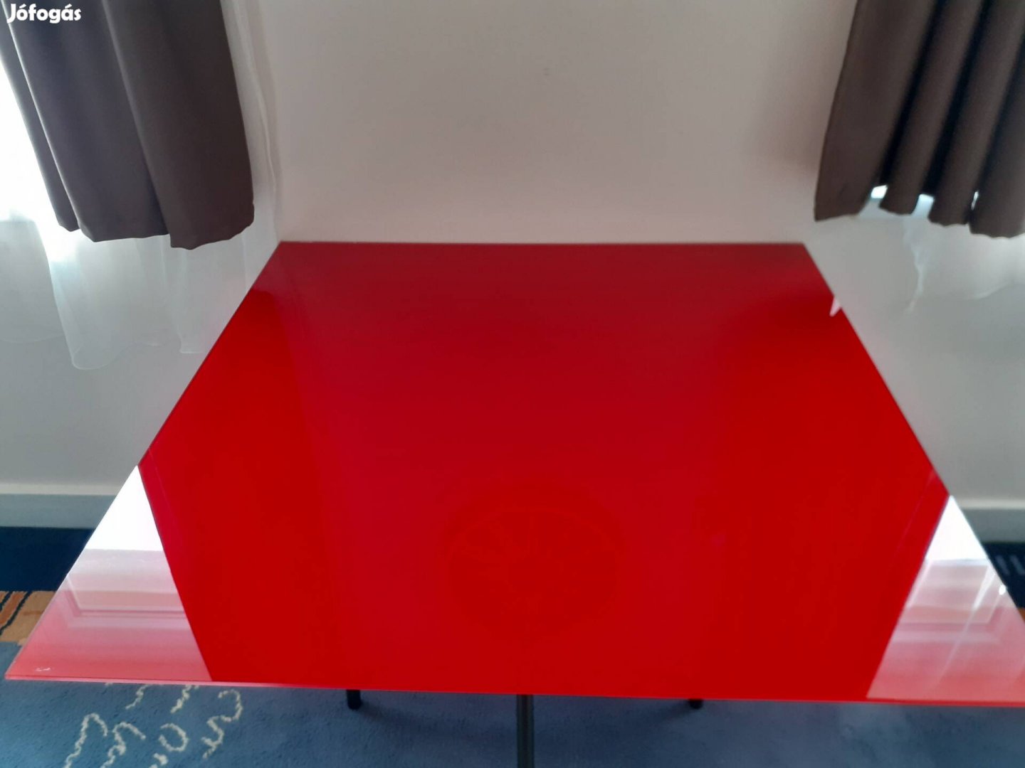 Üveg asztal lap étkező asztalra 90x90 cm 