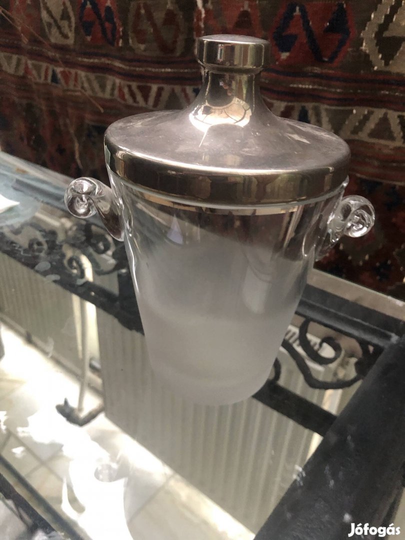 Üveg fém tetős tartó 