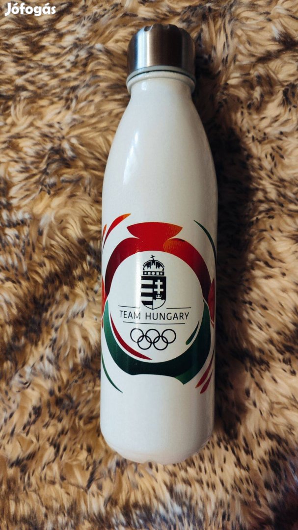 Üveg kulacs olimpia 2024 Hungary Magyarország 750 ml Bontatlan