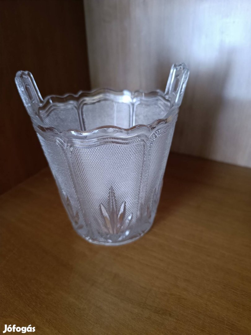 Üveg mini jégtartó
