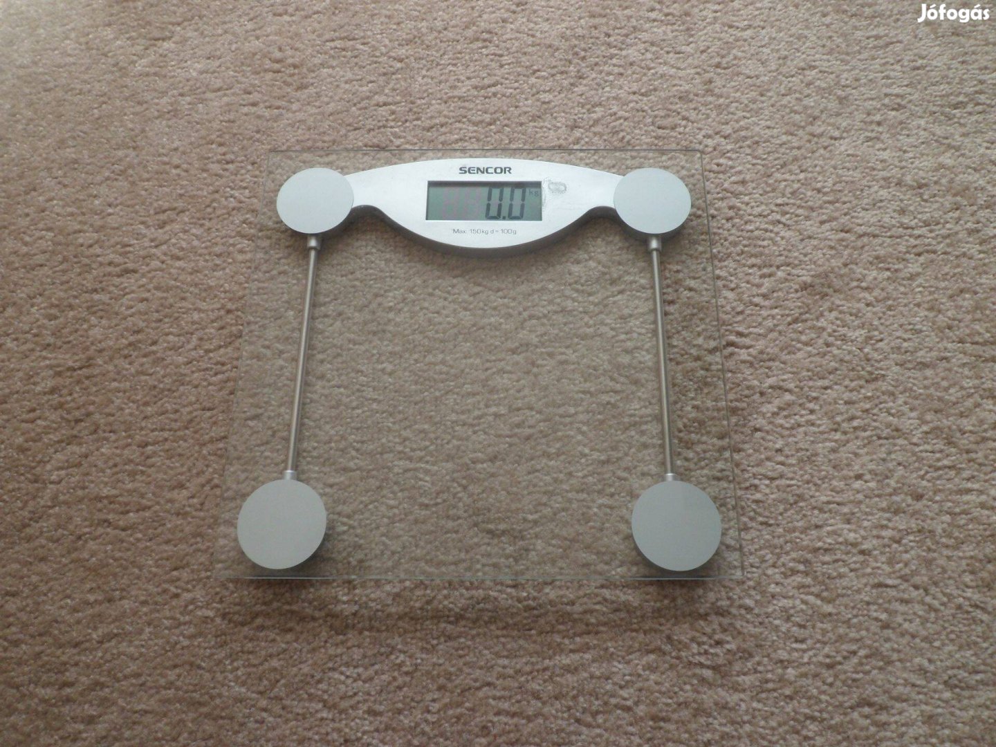 Üveg szobai digitális személymérleg