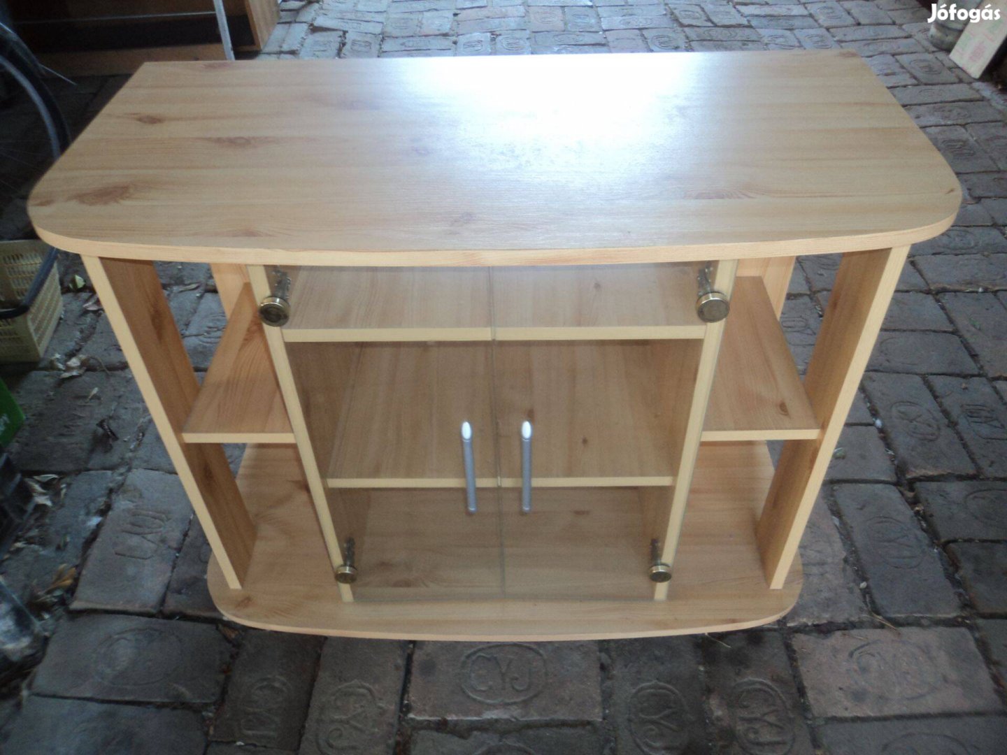 Üvegajtós Tv állvány