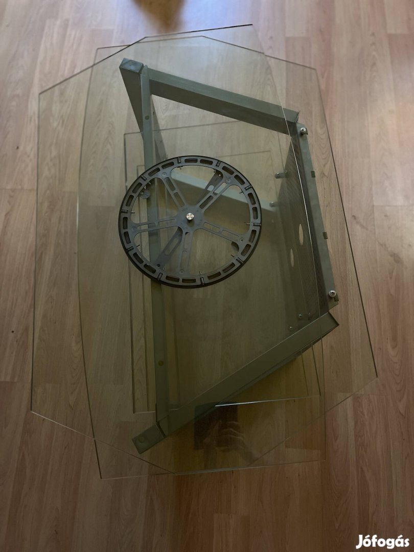 Üvegasztal, asztal, tv állvány