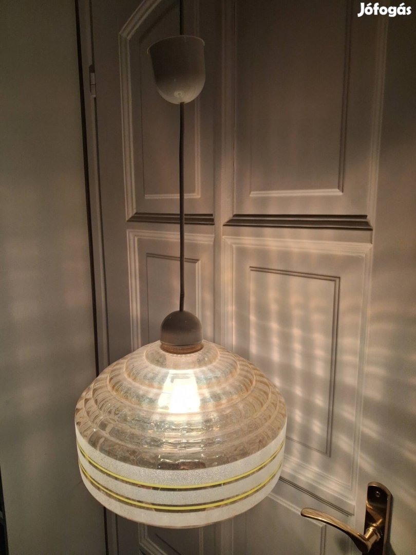 Üvegcsíllár retró hibatlan