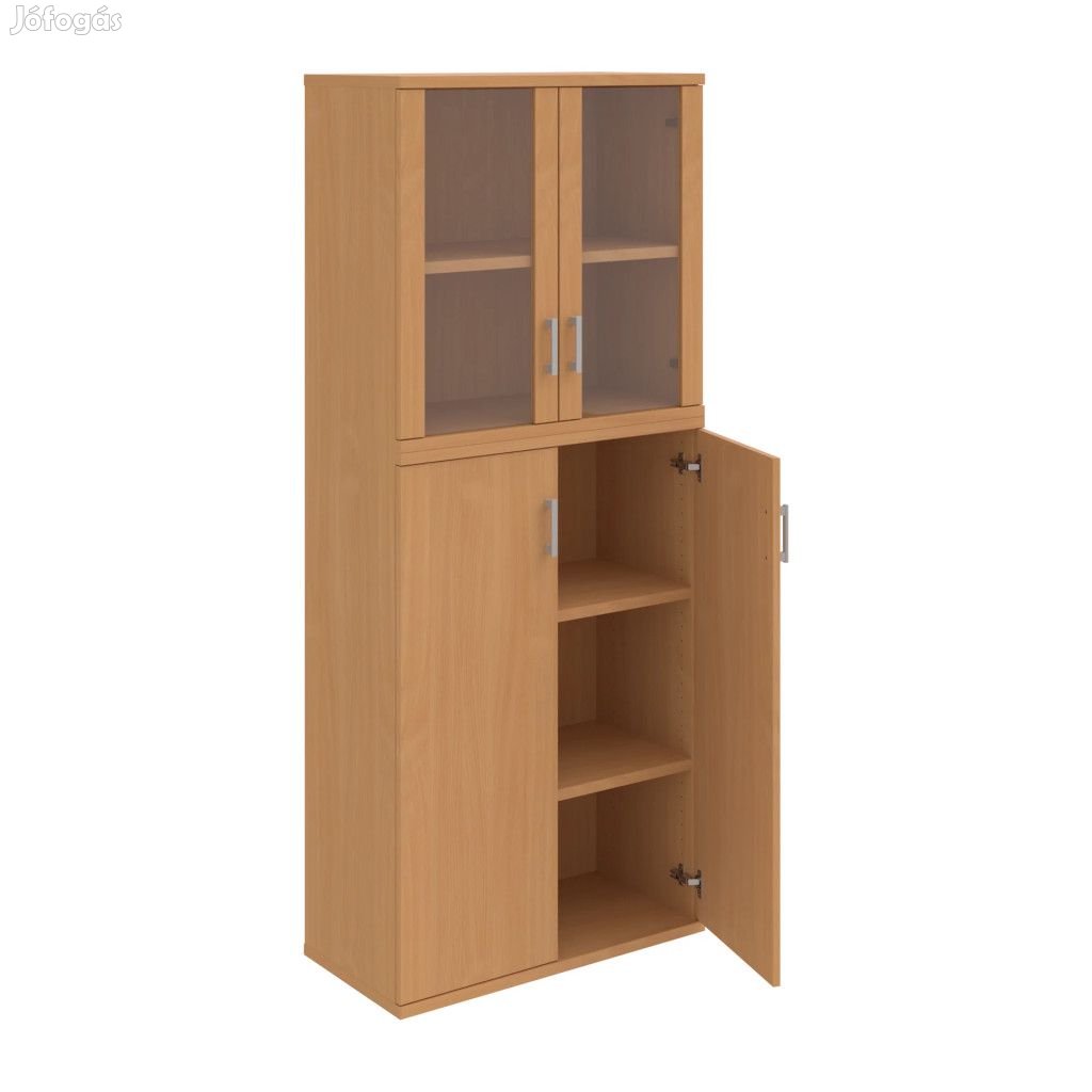 Üveges szekrény Strong S5 8008 bükk
