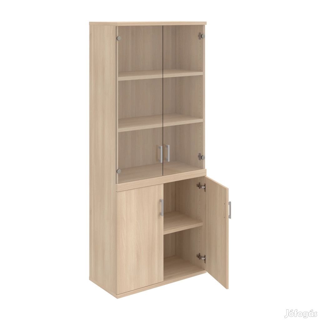 Üveges szekrény Strong S5 8012 akác