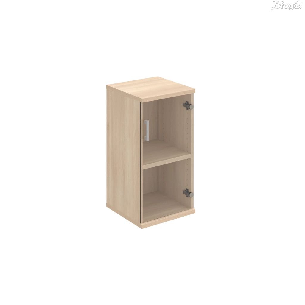 Üveges vitrin Strong S2 4003P akác