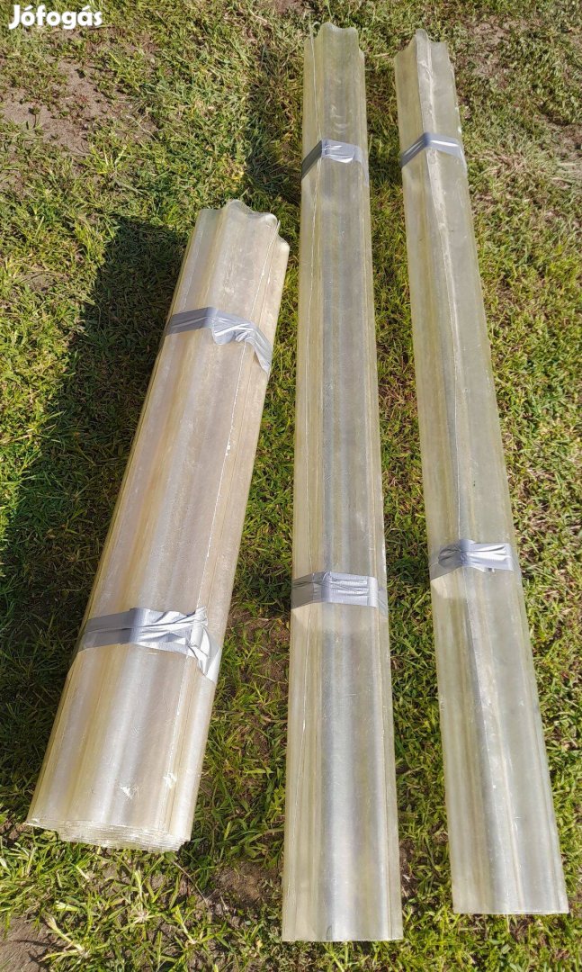 Üvegszálas hullámlemez eladó, 1 darab