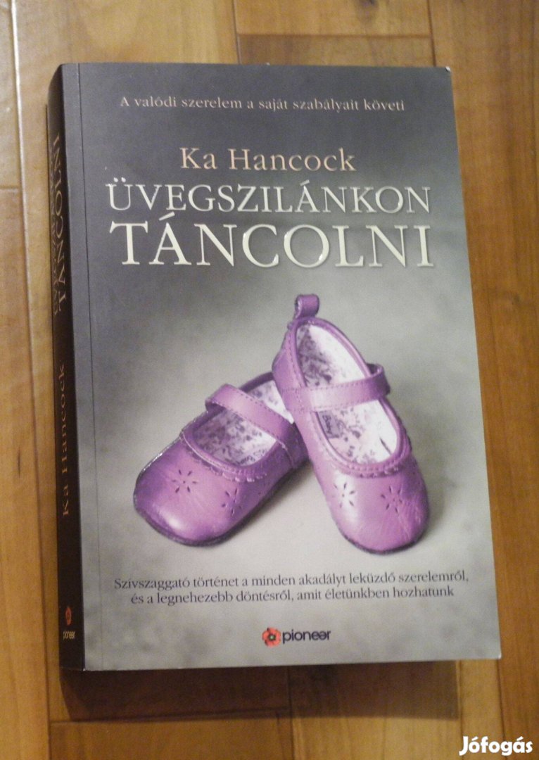 Üvegszilánkon táncolni könyv