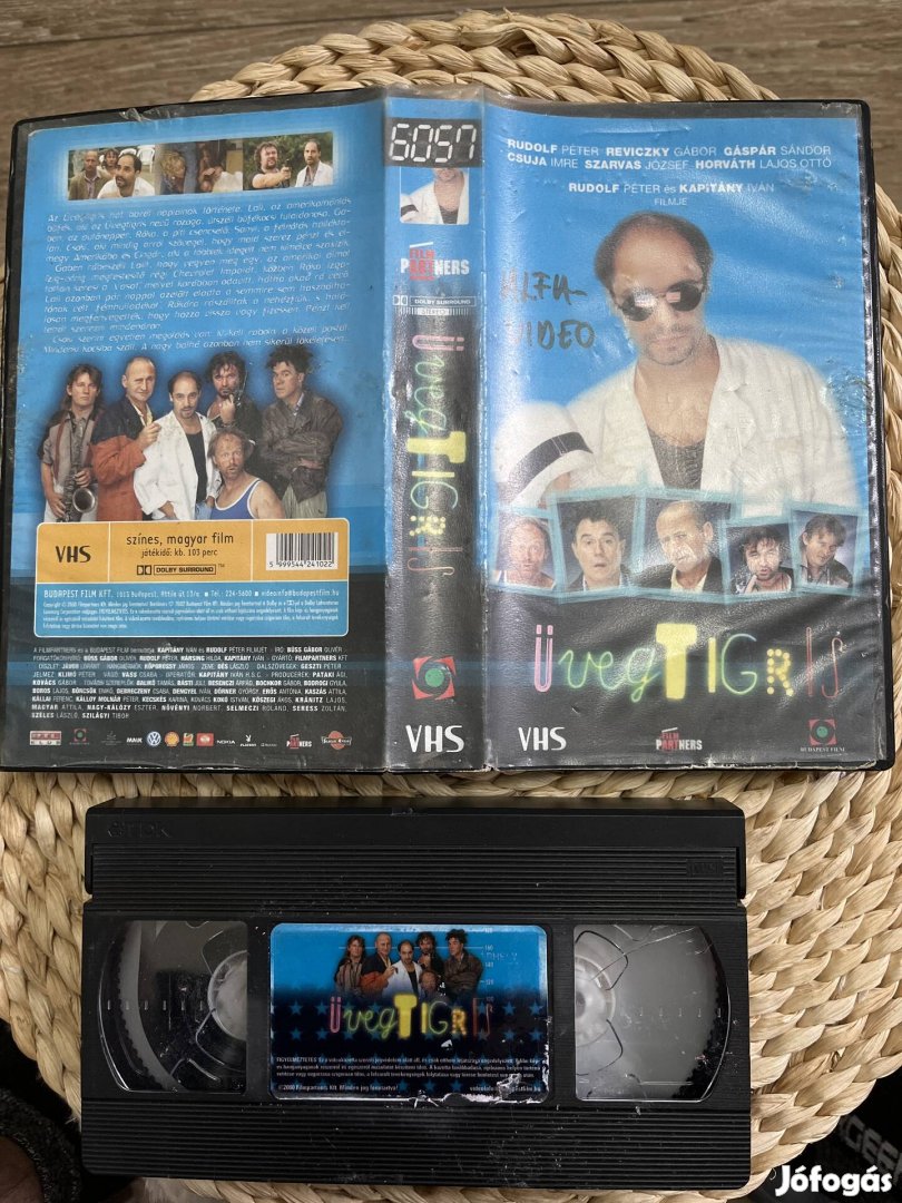 Üvegtigris vhs