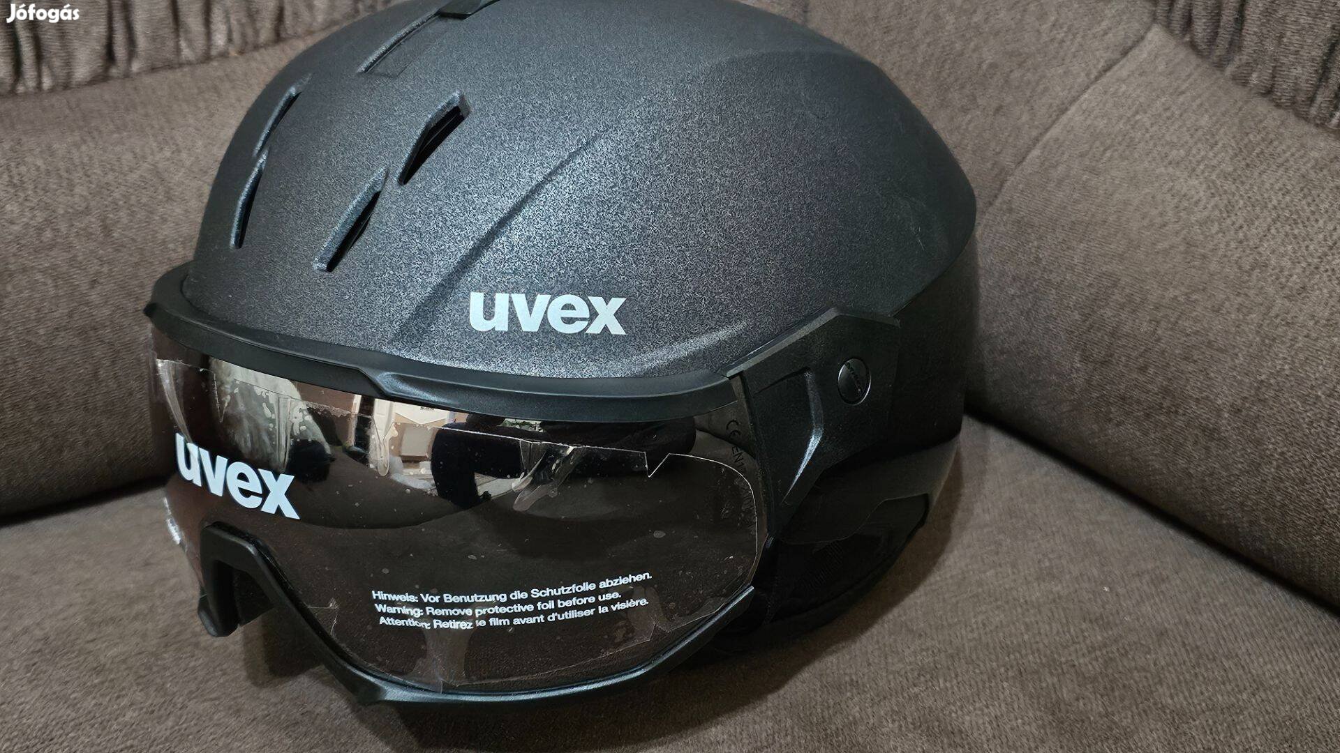 Uvex Instict Visior Black L (59-61 cm) sí bukósisak