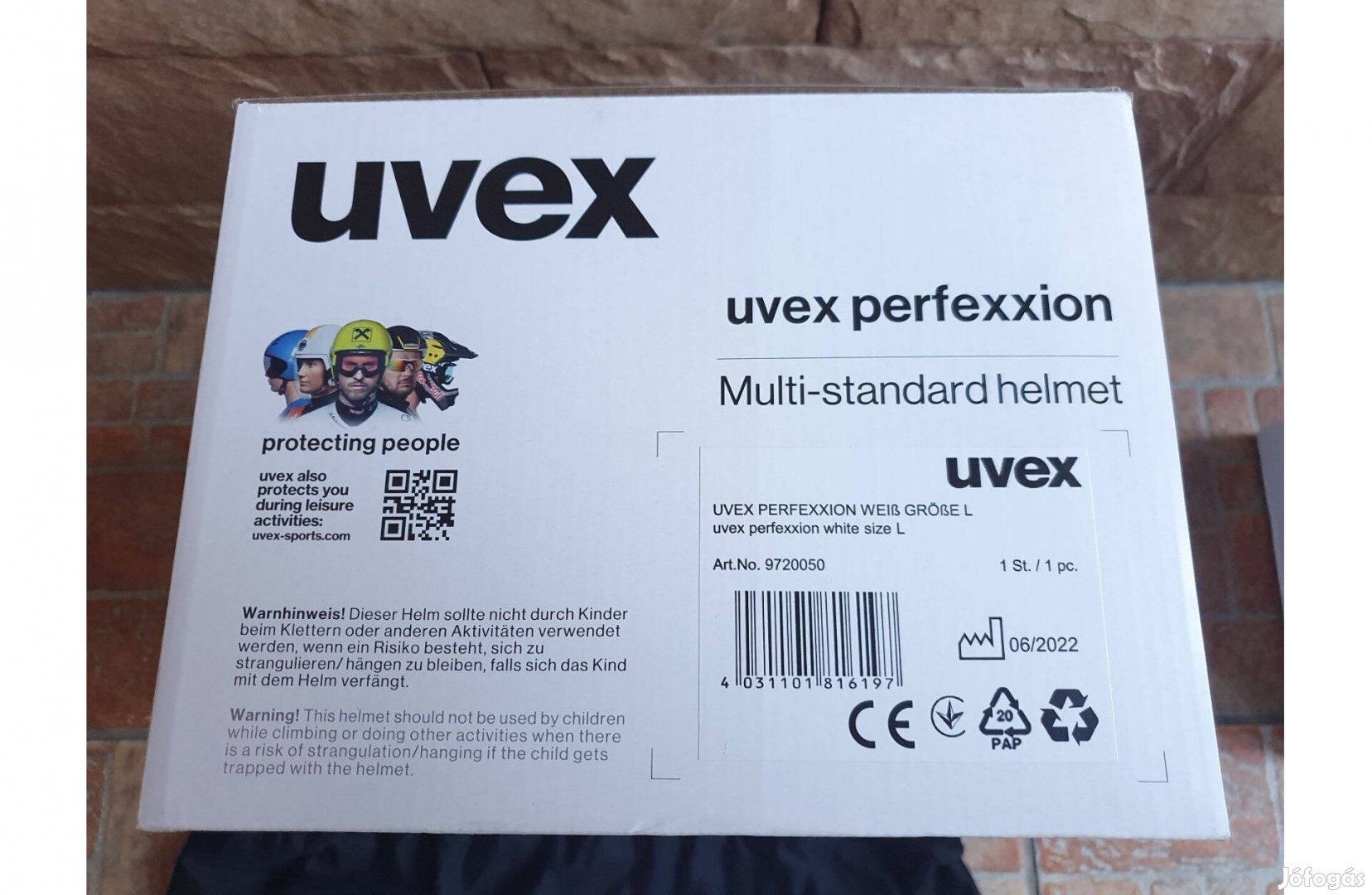 Uvex Perfexxion Multi ipari biciklis hegymászó védősisak új Ingyen Fox