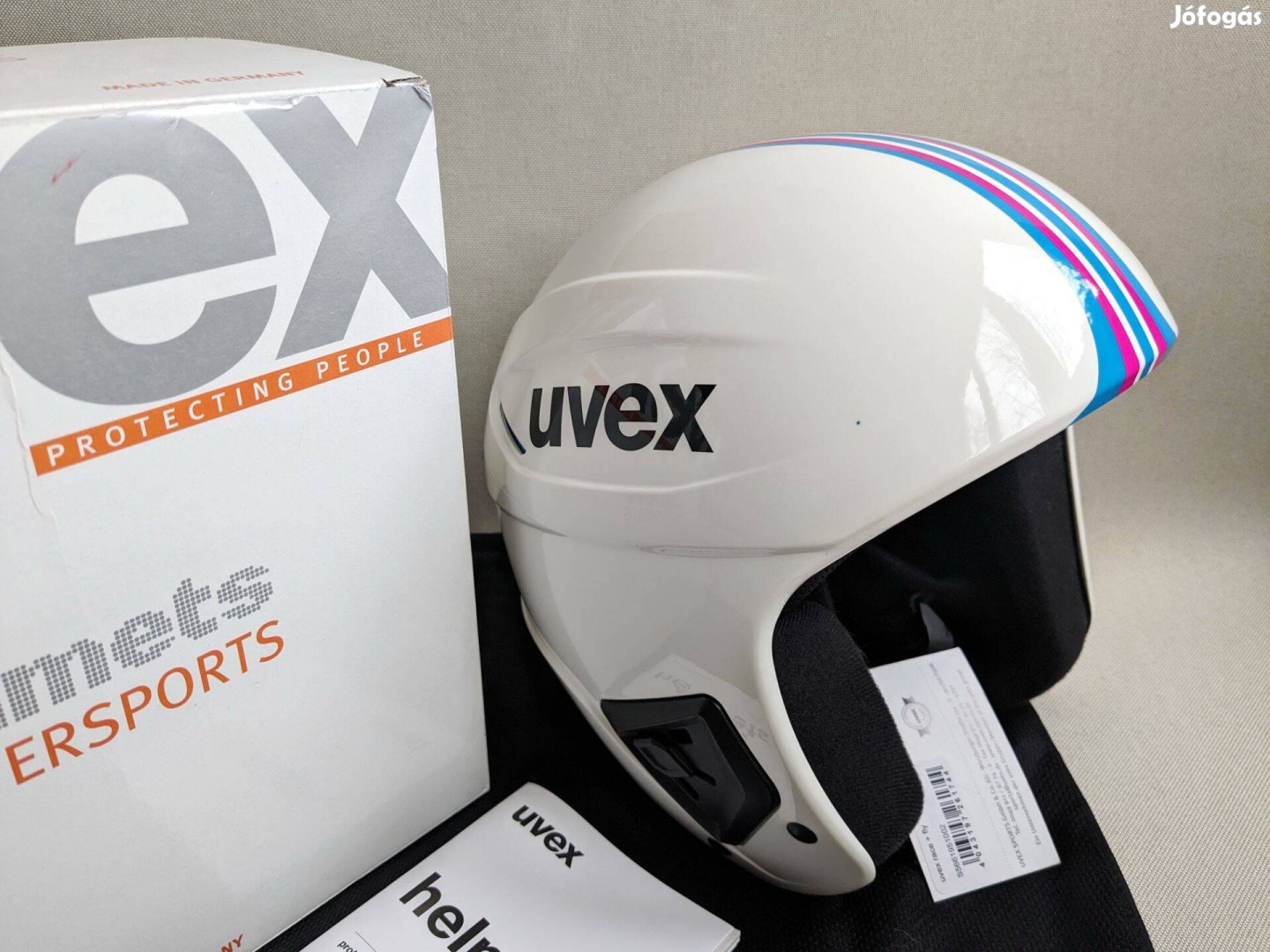 Uvex Race+ Fly uniszex sí fejvédő, sisak (Xxs | 51-52 cm)