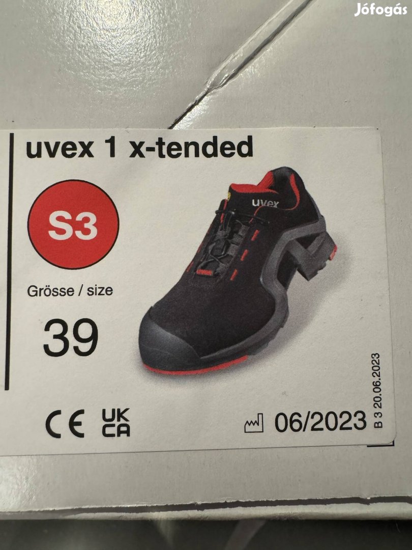 Uvex cipő bakancs 39